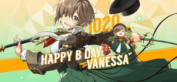 [Event] October 20th is Vanessa's Birthday