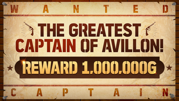 [Event] WANTED: The Greatest Captain of Avillon! - Winner Announcement