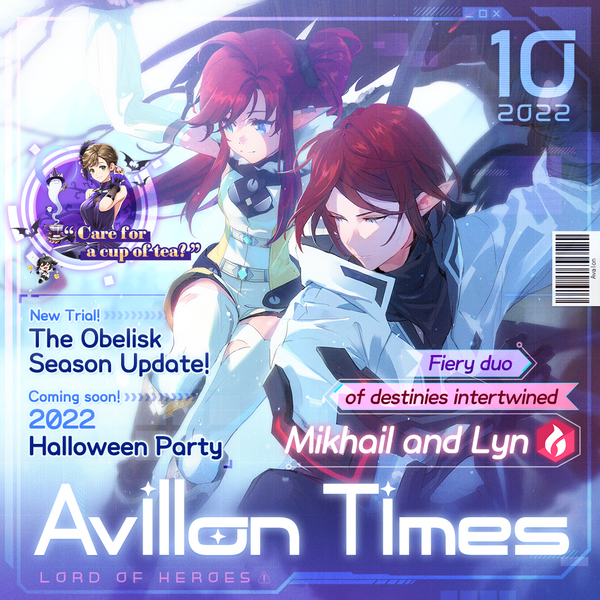 October Avillon Times: Fiery Duo, [F] Lyn, and [F] Mikhail is ready to serve!