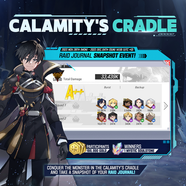 [Event] Calamity's Cradle Raid Journal Snapshot Event!