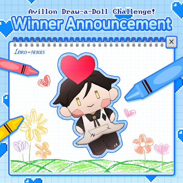 [Winner Announcement] Avillon Draw-a-Doll Challenge!