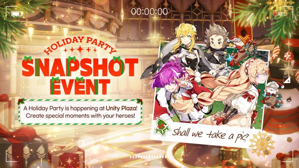 [Event] Holiday Party Snapshot Event!