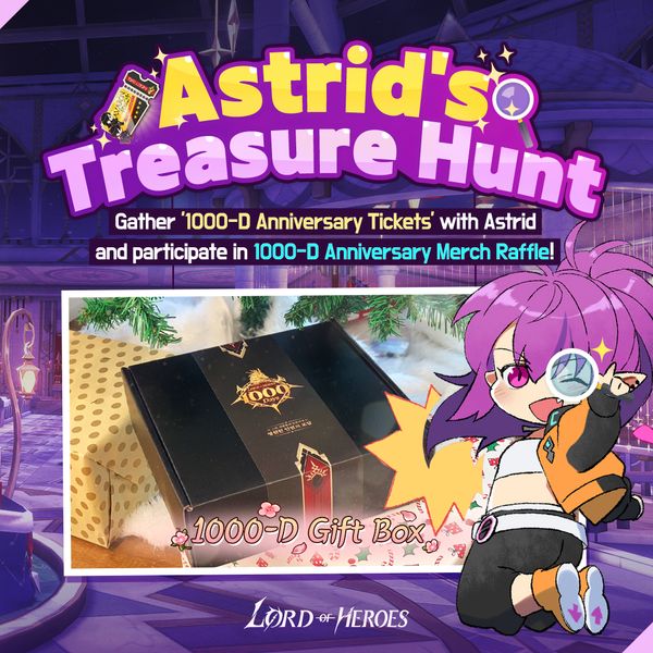 [Event] Astrid's Treasure Hunt!