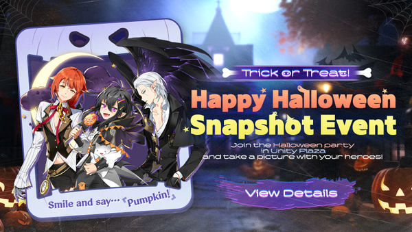 [Event] Trick or Treat! Happy Halloween Snapshot Event