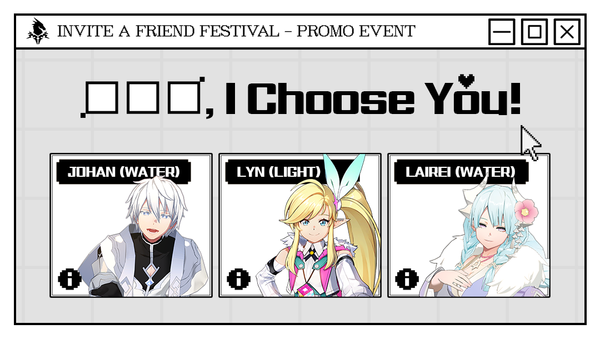 [Event] □□□, I Choose You!