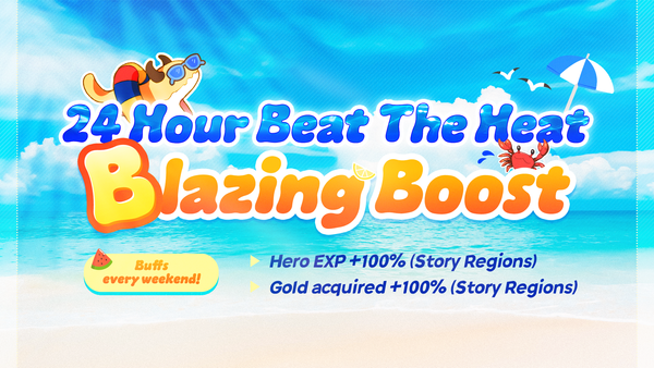 [Event] 24 Hour Beat The Heat Blazing Boost