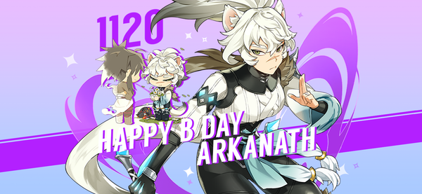 [Coupon] November 20th is Arkanath's birthday!