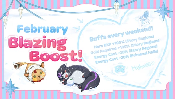 [Event] February Blazing Boost!