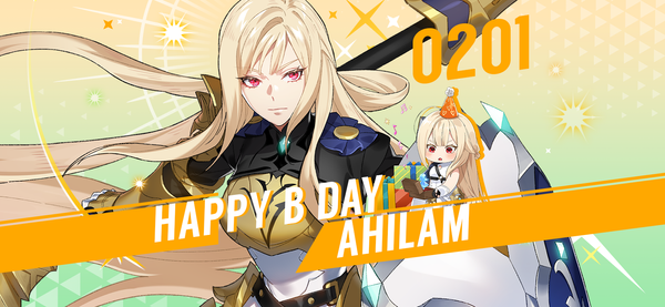 [Coupon] February 1st is Ahilam's birthday!