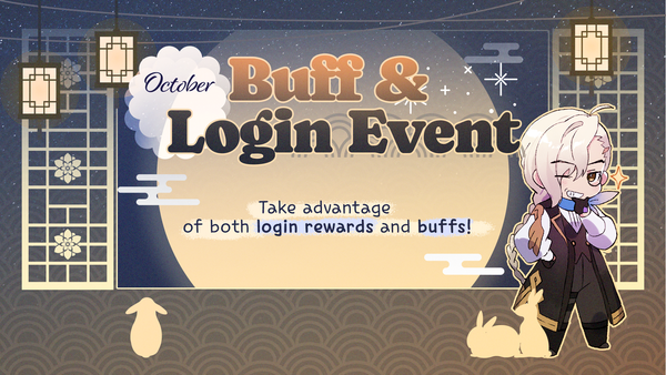 [Event] October Buff & Login Event