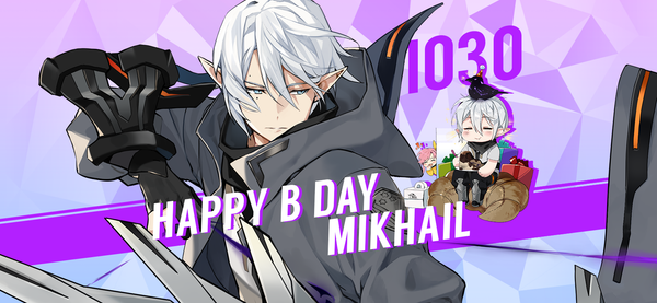 [Coupon] Oct 30th is Mikhail's birthday!